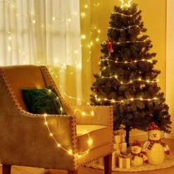 33ft. Outdoor Warm White Plug-In Integrated LED Rope Light 1-Pack -Lamp Parts objlgev rope lights 27isa17071 fa 1000