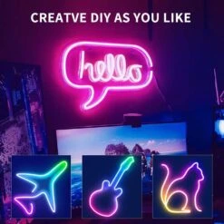 32 Ft. Outdoor RGB Plug-In Integrated LED Rope Light 1-Pack -Lamp Parts objlgev rope lights 27isa17073 44 1000