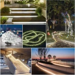 50ft. Outdoor 21 Colors Plug-In Integrated LED Rope Light 1-Pack -Lamp Parts objlgev rope lights 27isa17074 fa 1000