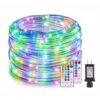 99 Ft. Outdoor 18 Colors Plug-In Integrated LED Rope Light (1-Pack) -Lamp Parts objlgev rope lights 27isa17076 64 1000