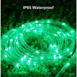 33ft. Outdoor 24 Colors Plug-in Integrated LED Rope Light 1-Pack -Lamp Parts objlgev rope lights 27isa17077 1f 1000