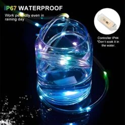 40 Ft. Outdoor 18 Colors Plug-In Integrated LED Rope Light (1-Pack) -Lamp Parts objlgev rope lights 27isa17079 4f 1000