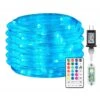 40 Ft. Outdoor 18 Colors Plug-In Integrated LED Rope Light (1-Pack) -Lamp Parts objlgev rope lights 27isa17079 64 1000