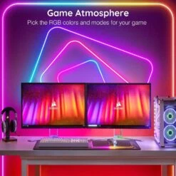 100 Ft. Outdoor RGB App/Remote Control Plug-In Integrated LED Rope Light (1-Pack) 13 100 Ft. Outdoor RGB App/Remote Control Plug-In Integrated LED Rope Light (1-Pack) -Lamp Parts objlgev rope lights 27isa17087 44 1000