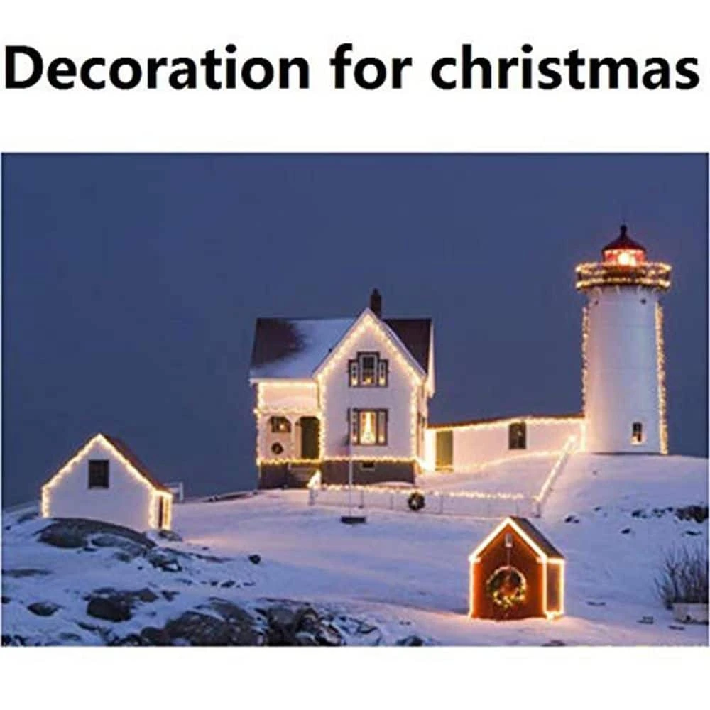 150 Ft. Outdoor Warm White AC Plug-In Integrated LED Rope Light 1-Pack 7 150 Ft. Outdoor Warm White AC Plug-In Integrated LED Rope Light 1-Pack - Image 5