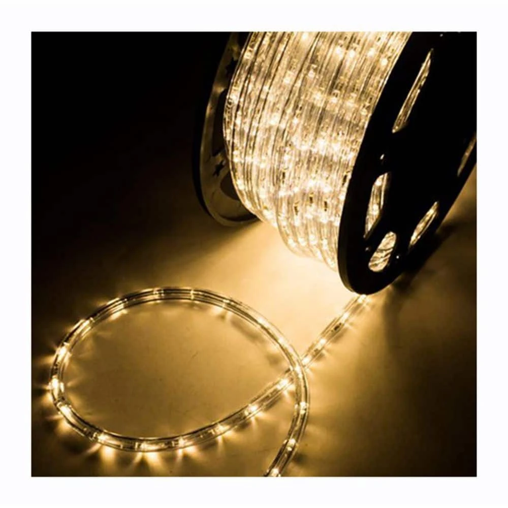 150 Ft. Outdoor Warm White AC Plug-In Integrated LED Rope Light 1-Pack 3 150 Ft. Outdoor Warm White AC Plug-In Integrated LED Rope Light 1-Pack