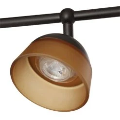 Madison 3 Ft. 4 Light Rubbed Bronze LED Fixed Track With 400 LM/Head 1000027274 8 Madison 3 Ft. 4 Light Rubbed Bronze LED Fixed Track With 400 LM/Head 1000027274 -Lamp Parts oil rubbed bronze hampton bay track lighting kits madf4400l30rb 40 1000