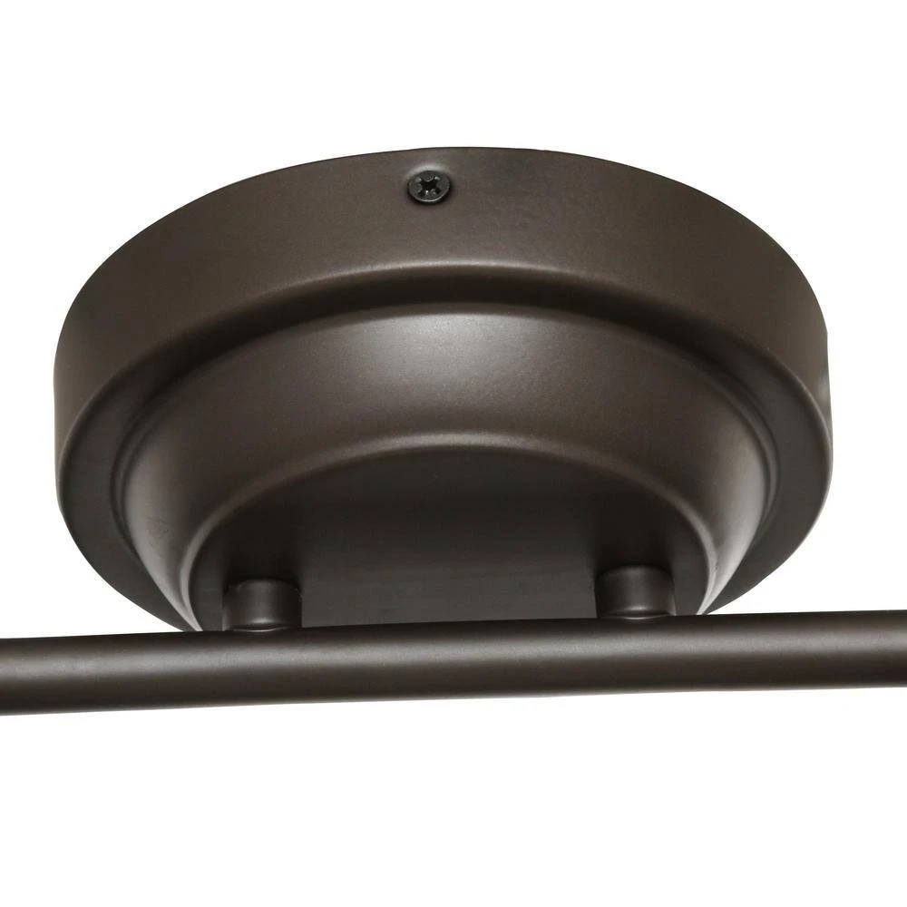 Madison 3 Ft. 4 Light Rubbed Bronze LED Fixed Track With 400 LM/Head 1000027274 4 Madison 3 Ft. 4 Light Rubbed Bronze LED Fixed Track With 400 LM/Head 1000027274 - Image 2
