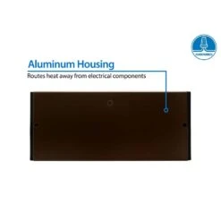 NUC-5 Series 8 In. Oil Rubbed Bronze Selectable LED Under Cabinet Light -Lamp Parts oil rubbed bronze nicor under cabinet bar lights nuc508sob a0 1000