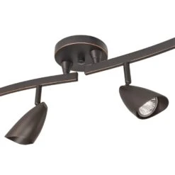 Globe Electric Grayson 4.4 Ft. 6-Light Oil Rubbed Bronze Halogen Track Lighting Kit 13 Globe Electric Grayson 4.4 Ft. 6-Light Oil Rubbed Bronze Halogen Track Lighting Kit -Lamp Parts orb globe electric track lighting kits 59376 c3 1000