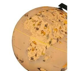 Ore International 12.75 In. Animals Atlas World Globe Night Light Lamp -Lamp Parts ore international novelty lights ms 100la5a 4f 1000