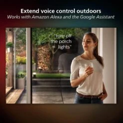 Philips Hue 6.6 Ft. Low Voltage LED Smart Outdoor Color Changing Strip Light (1-Pack) -Lamp Parts philips hue rope lights 555904 1d 1000