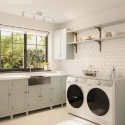 Shura Polished Chrome Integrated LED Fixed Track Light Rotatable Cylinder Head 3 Ft. Track Lighting Kit 3000K 2240 Lumen -Lamp Parts polished chrome 3000k vidalite track lighting kits ce1060081 31 1000