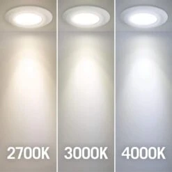 Wafer Thin Warm White, 2700K, Integrated LED Under Cabinet Puck Light Silver -Lamp Parts polished chrome armacost lighting puck lights 204410 fa 1000