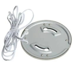 Wafer Thin Soft White LED Puck Light Polished Chrome Finish -Lamp Parts polished chrome armacost lighting puck lights 214410 40 1000