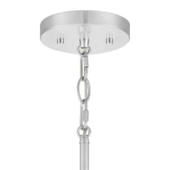 Vista Heights 1-Light Polished Chrome Pendant Light With Clear Glass Globe Shade -Lamp Parts polished chrome hampton bay pendant lights hd 1861 1pch 1d 1000