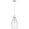Spruce 100-Watt 1-Light Polished Chrome Mini Pendant Light -Lamp Parts polished chrome quoizel pendant lights pcspc1810c 64 1000