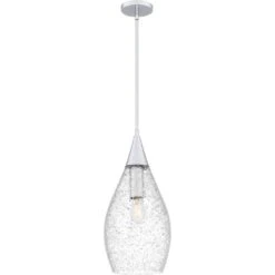 Spruce 100-Watt 1-Light Polished Chrome Mini Pendant Light