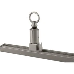 Alpha Trak Brushed Nickel Track Lighting Fixture Adapter Accessory -Lamp Parts progress lighting track lighting parts p8727 09 c3 1000