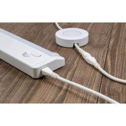 24 In. White Under Cabinet Light Connector Cord -Lamp Parts prolink under cabinet lighting accessories 58753 4f 1000