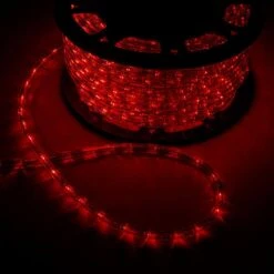 Outdoor 150 Ft. 110-Volt Plug-In Red Color Changing Light LED Rope Light -Lamp Parts red walsport rope lights usli1003re 44 1000