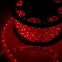 Outdoor 150 Ft. 110-Volt Plug-In Red Color Changing Light LED Rope Light -Lamp Parts red walsport rope lights usli1003re c3 1000