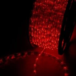 Outdoor 150 Ft. 110-Volt Plug-In Red Color Changing Light LED Rope Light -Lamp Parts red walsport rope lights usli1003re fa 1000