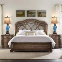 29 In. Set Of 2 Retro Pine Green Farmhouse Rustic Table Lamps For Living Room, 3-Color Temperature Dimmable -Lamp Parts retro pine green rottogoon table lamps hmlp331ag2 d4 1000