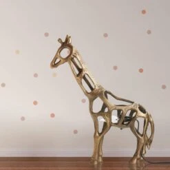 Giraffe 20 In. H Gold Sculptural Accent Lamp -Lamp Parts river of goods novelty lights 20915 fa 1000