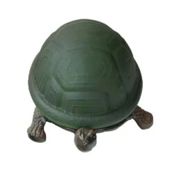 Turtle 4 .75 In. Green And Antique Bronze Novelty Accent Lamp -Lamp Parts river of goods novelty lights 21242 77 1000