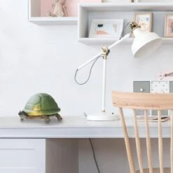 Turtle 4 .75 In. Green And Antique Bronze Novelty Accent Lamp -Lamp Parts river of goods novelty lights 21242 c3 1000