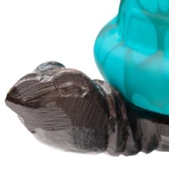 Turtle 4 .75 In. Aqua And Antique Bronze Novelty Accent Lamp -Lamp Parts river of goods novelty lights 21243 fa 1000 1