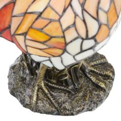 15.5 Multi-Colored Rooster Lamp -Lamp Parts river of goods novelty lights 9396 1d 1000