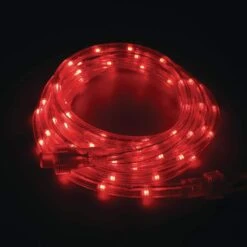 12 Ft. Plug-in Color Changing Integrated LED Rope Light W/Remote -Lamp Parts rope lights cl trl12rgb 4f 1000