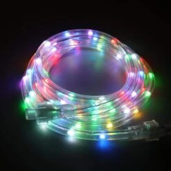12 Ft. Plug-in Color Changing Integrated LED Rope Light W/Remote
