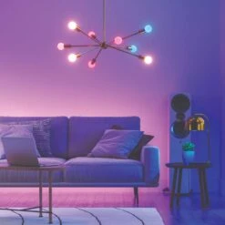 Essentials Indoor Matter Enabled 6.56 Ft. Plug-In LED Rope Light 100V, A19 LED Adjustable White & Color Bulb (2-Pack) 21 Essentials Indoor Matter Enabled 6.56 Ft. Plug-In LED Rope Light 100V, A19 LED Adjustable White & Color Bulb (2-Pack) -Lamp Parts rope lights nf080hd03 2b1s 1f 1000