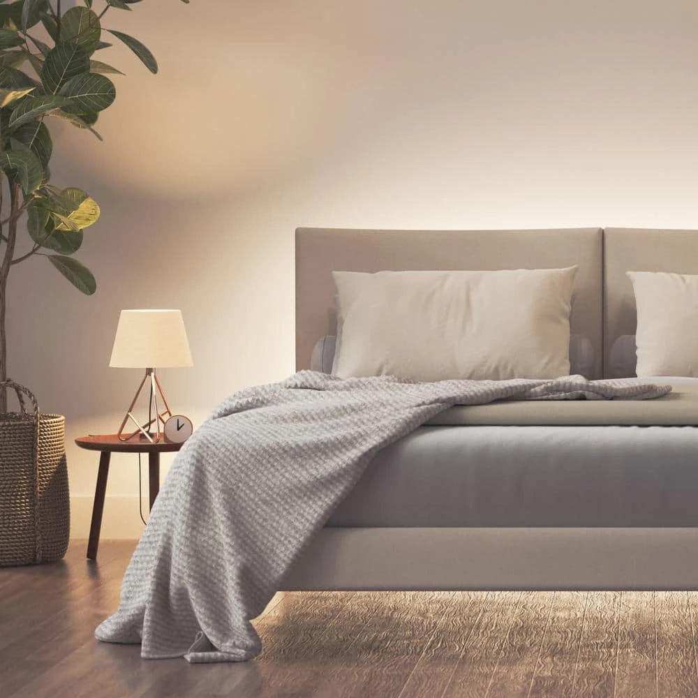 Essentials Indoor Matter Enabled 6.56 Ft. Plug-In LED Rope Light 100V, A19 LED Adjustable White & Color Bulb (2-Pack) 5 Essentials Indoor Matter Enabled 6.56 Ft. Plug-In LED Rope Light 100V, A19 LED Adjustable White & Color Bulb (2-Pack) - Image 3