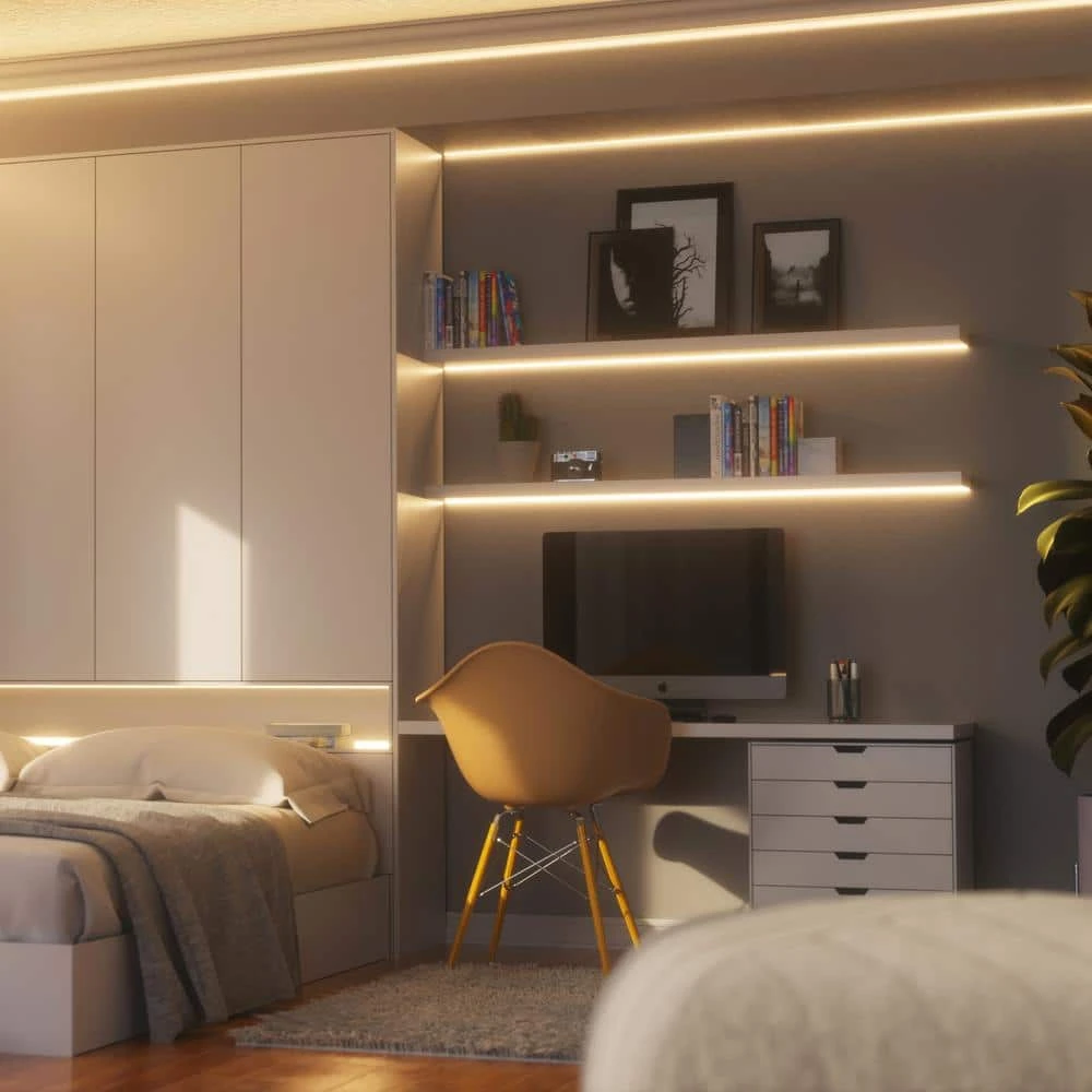 Essentials Indoor Matter Enabled 6.56 Ft. Plug-In LED Rope Light 100V, A19 LED Adjustable White & Color Bulb (2-Pack) 9 Essentials Indoor Matter Enabled 6.56 Ft. Plug-In LED Rope Light 100V, A19 LED Adjustable White & Color Bulb (2-Pack) - Image 7