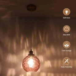 1 Light Rose Red Modern Globe Single Pendant Lighting With Glass Shade,No Bulbs Included 18 1 Light Rose Red Modern Globe Single Pendant Lighting With Glass Shade,No Bulbs Included -Lamp Parts rose red adsensty pendant lights hd5 1gror d7001 c3 1000