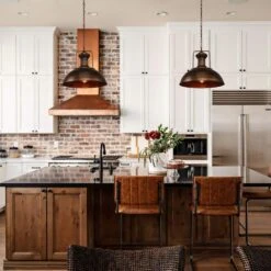 60-Watt 1-Light Rusty Bowl Pendant Light Industrial Dome Hanging Light -Lamp Parts rusty copper huoku pendant lights pd1002931 31 1000