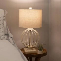 Modern Table Lamps With USB Charging Ports And LED Bulbs, Set Of 2 15 Modern Table Lamps With USB Charging Ports And LED Bulbs, Set Of 2 -Lamp Parts sand lavish home table lamps 72 lmpst2 23 usb 1f 1000