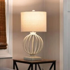 Modern Table Lamps With USB Charging Ports And LED Bulbs, Set Of 2 14 Modern Table Lamps With USB Charging Ports And LED Bulbs, Set Of 2 -Lamp Parts sand lavish home table lamps 72 lmpst2 23 usb 4f 1000