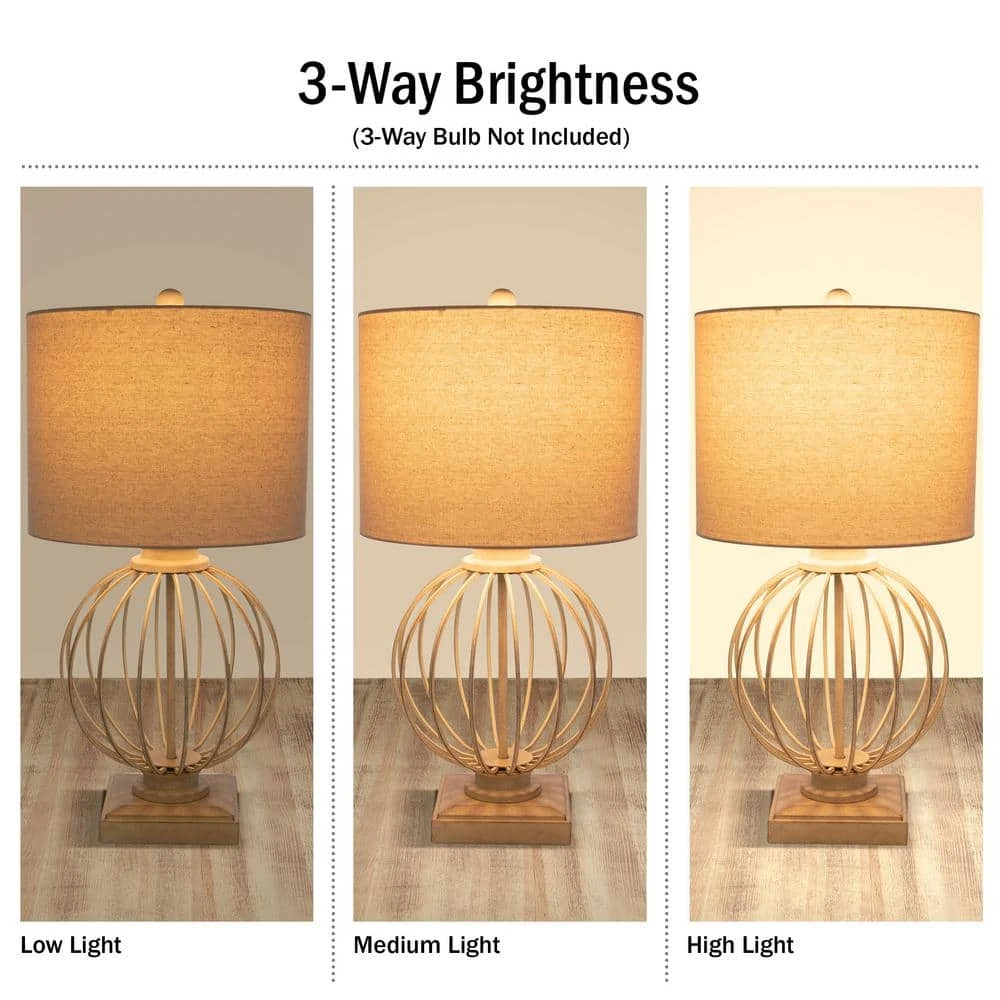 Modern Table Lamps With USB Charging Ports And LED Bulbs, Set Of 2 4 Modern Table Lamps With USB Charging Ports And LED Bulbs, Set Of 2 - Image 2