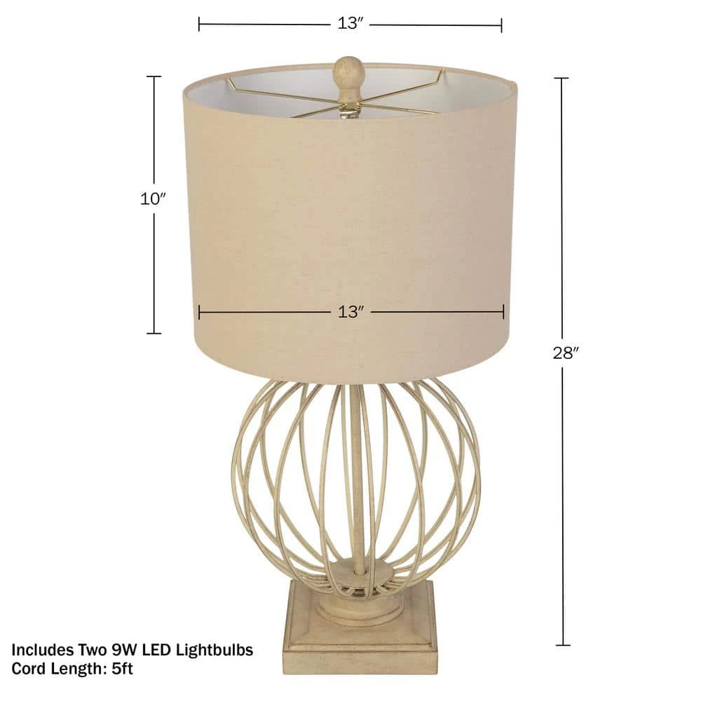 Modern Table Lamps With USB Charging Ports And LED Bulbs, Set Of 2 9 Modern Table Lamps With USB Charging Ports And LED Bulbs, Set Of 2 - Image 7