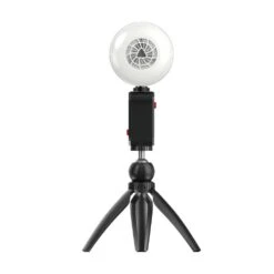 4.41 In. White 10-Watt Dimmable Portable LED Fill Light With Tripod