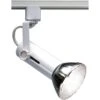 1-Light 2 In. White Universal Holder Track Lighting Head