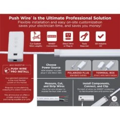 Black & Decker 12 In. Direct Hardwired Kit Adjustable Silver Integrated LED Linkable 6-Bar Smart Under Cabinet Light -Lamp Parts silver black decker under cabinet bar lights leduc126cctpwac 1f 1000