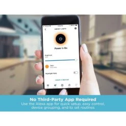 Black & Decker 18 In. LED Voice-Enabled Smart Under Cabinet Lighting Kit, 1-Bar Adjustable White Light -Lamp Parts silver black decker under cabinet bar lights leduc18 1cct ack 4f 1000