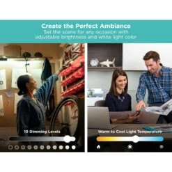 Black & Decker 24 In. Plug-In Kit Adjustable Silver Integrated LED Linkable 1-Bar Tool-Free Under Cabinet Light -Lamp Parts silver black decker under cabinet bar lights leduc24 1cct 4f 1000