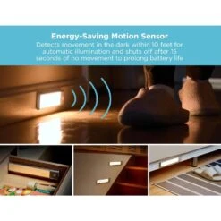 Black & Decker 9 In. LED Warm White 1-Bar Rechargeable Under Cabinet Lighting Kit -Lamp Parts silver black decker under cabinet bar lights leduc9 1rec 1f 1000